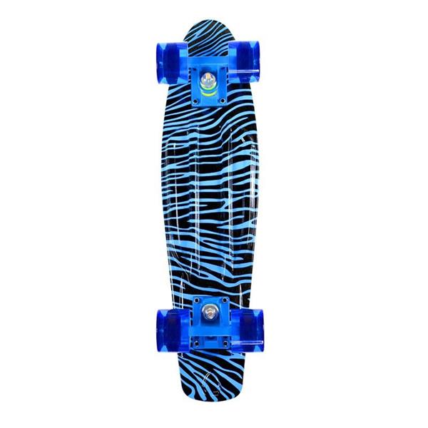 Nils Extreme Pennyboard Art Tiger Μπλε