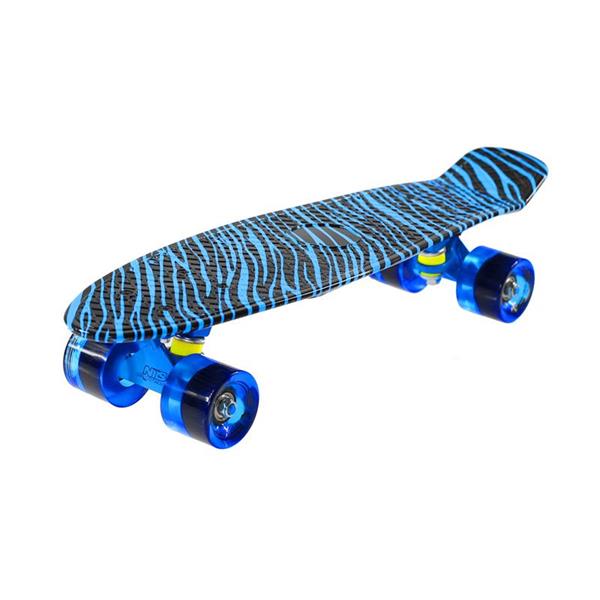 Nils Extreme Pennyboard Art Tiger Μπλε