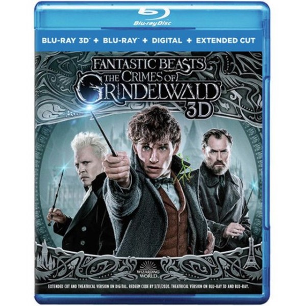 Fantastic Beast The Crime Of Grindelwald 3D & 2D (Παιδικά BD Used)  #20672