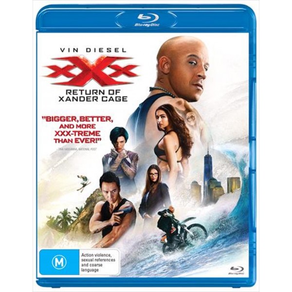 XXX Return Of Xander Cage 3D & 2D BD Μεταχειρισμένο #19706