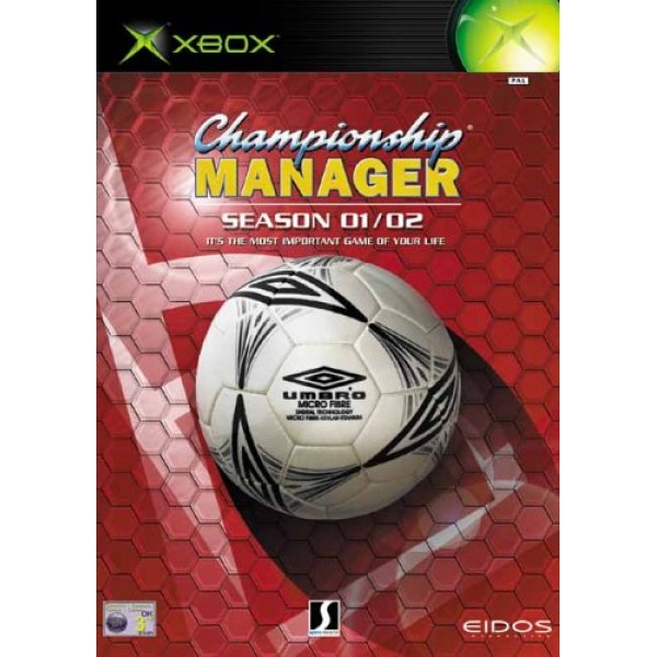 Championship Manager Season 01/02 XBOX Used