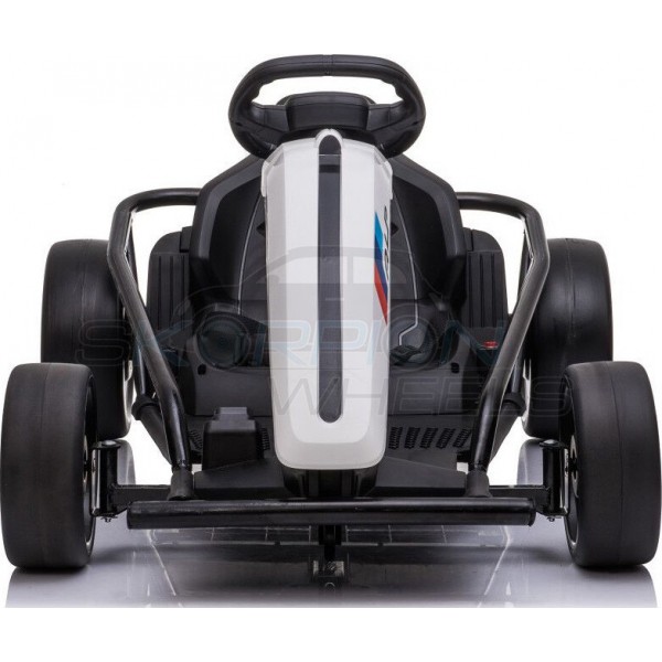 Παιδικό Αυτοκίνητο Skorpion Drift Kart 24V 500 Watt Λευκό #5243068