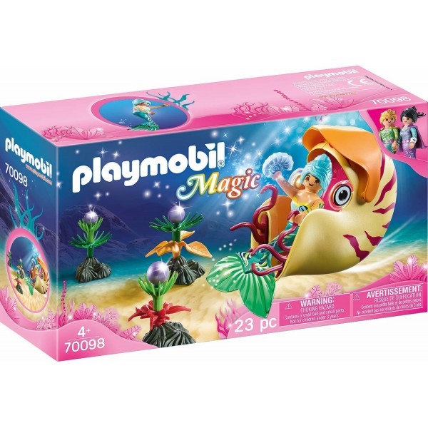 Playmobil - Magic - Γοργόνα με Θαλάσσιο Σαλιγκάρι Γόνδολα #70098