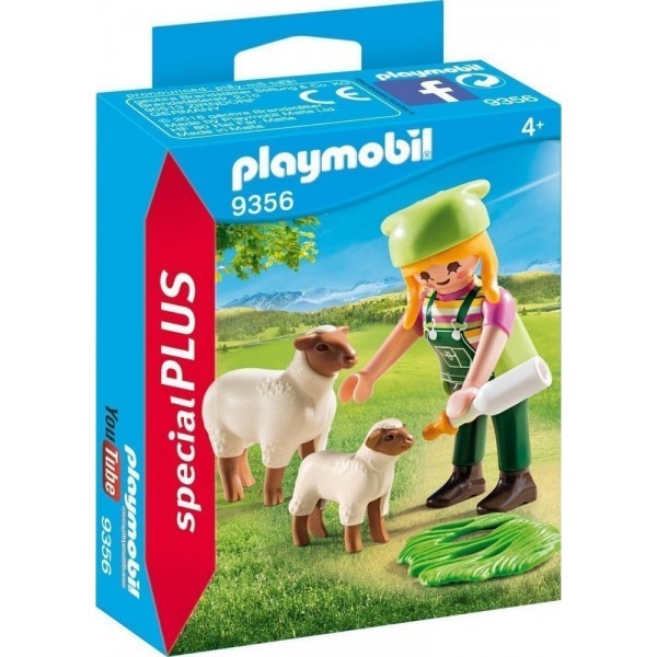 Playmobil Special Plus Αγρότισσα Με Προβατάκια #9356