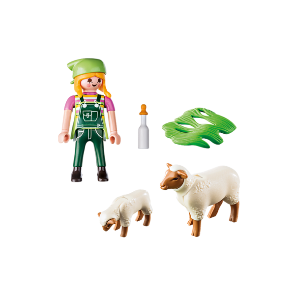 Playmobil Special Plus Αγρότισσα Με Προβατάκια #9356