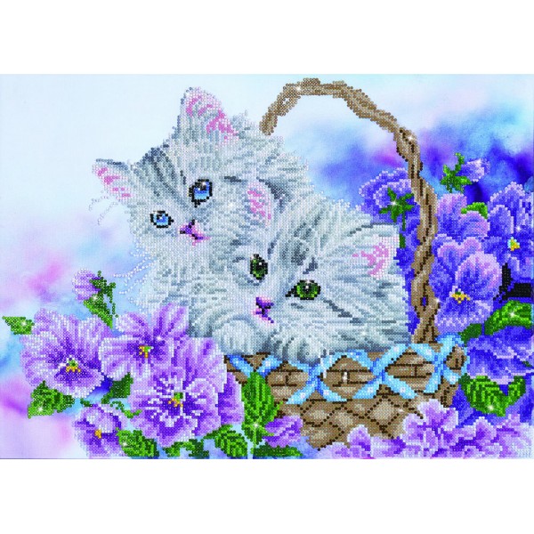 Ψηφιδωτό Diamond Dotz - Kitty Basket DD10.014