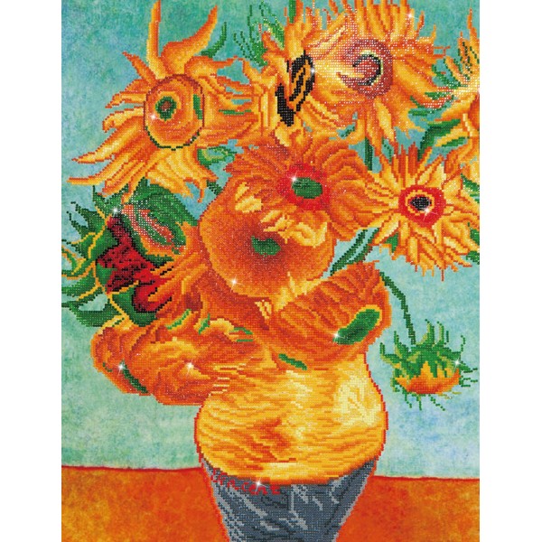 Ψηφιδωτό Diamond Dotz - Sunflowers (Van Gogh) DD13.011