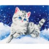 Ψηφιδωτό Diamond Dotz - Kitten in the Snow DD5.006