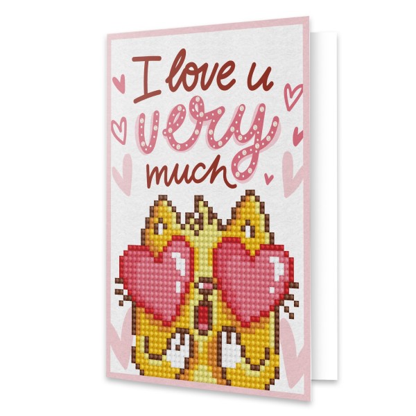 Diamond Dotz - Greeting Card Love You DDG.002