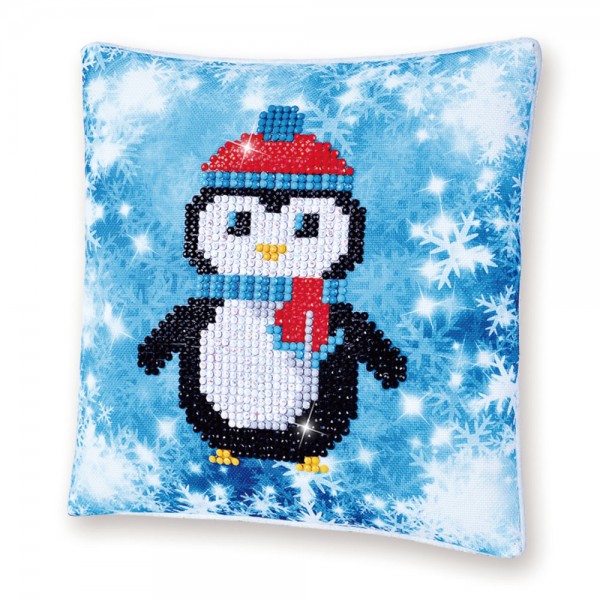 Ψηφιδωτό Mini Pillow Diamond Dotz - Christmas Penguin DDP2.023