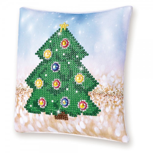 Ψηφιδωτό Mini Pillow Diamond Dotz - Christmas Tree DDP2.036