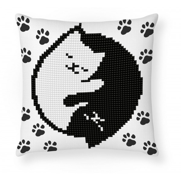 Ψηφιδωτό Mini Pillow Diamond Dotz - Kitty Glow DDP2.041