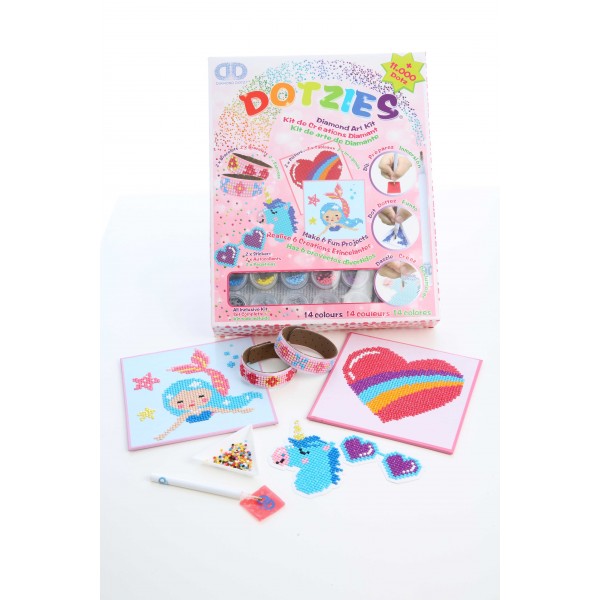 Dotzies Activity Set Pink