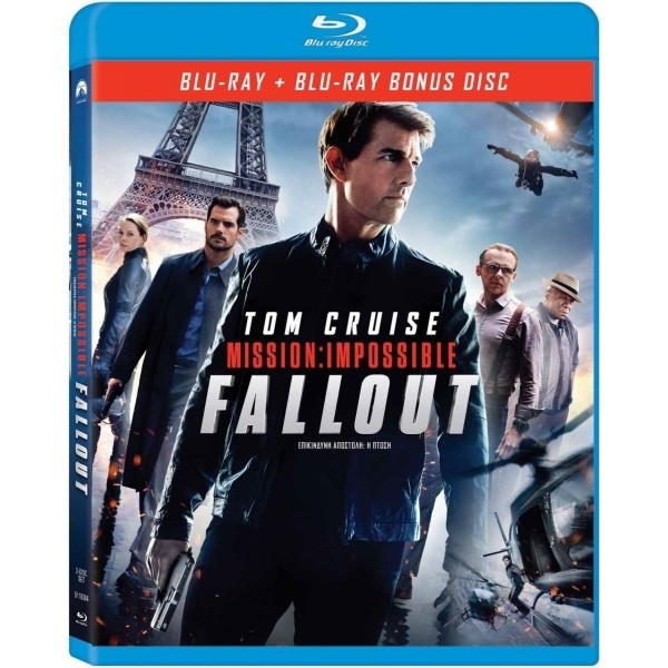 Mission Impossible: Fallout (Blu-Ray & Blu Ray Bonus Disc) BD Μεταχειρισμένο #20561