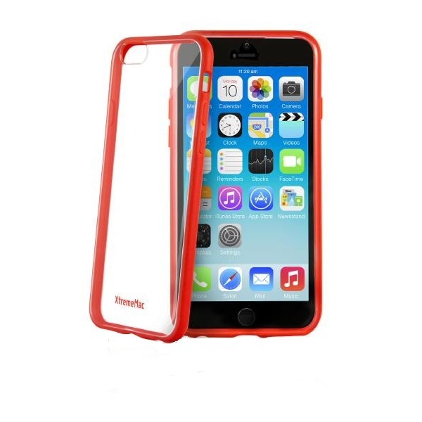 Θηκη XtremeMac Microshield Accent Για iPhone 6/6s Κόκκινη