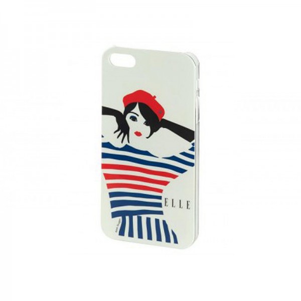 Θήκη Elle Ma Cover Fashion I Phone 5/5S White