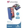 Θήκη Cellular Line Book Universal Stand XL Blue #BOOKUNI1LB