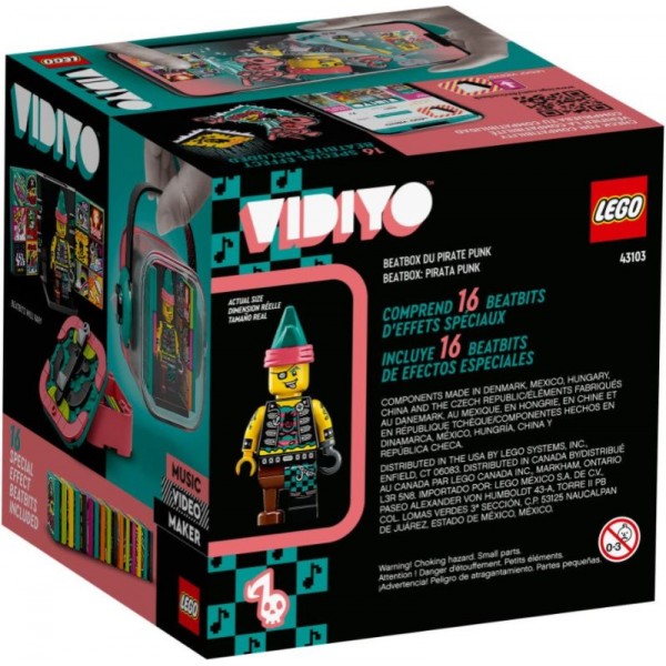 Lego Vidiyo Punk Pirate BeatBox #43103