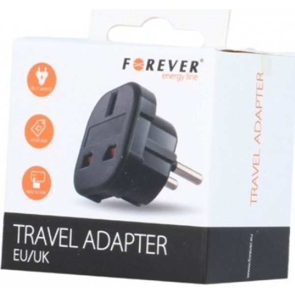 Forever Travel Adapter UK to EU