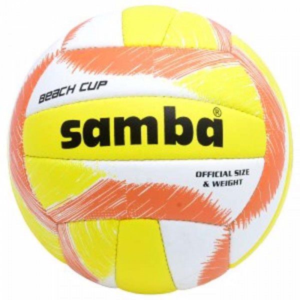 ΑΘΛΟΠΑΙΔΙΑ Μπάλα Πετοσφαίρισης Samba Beach Cup Κίτρινο No 4 #009.56058/B/4