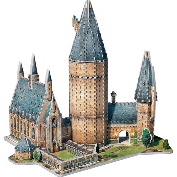 Wrebbit 3D Puzzle Harry Potter Great Hall 850τεμ #1009113