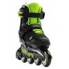 ROLLERBLADE Microblade Αυξ. Πατίνια Roller In-Line Skates Μαύρο-Πράσινο