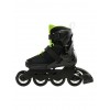 ROLLERBLADE Microblade Αυξ. Πατίνια Roller In-Line Skates Μαύρο-Πράσινο