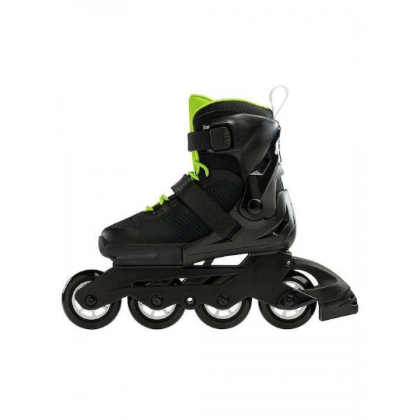 ROLLERBLADE Microblade Αυξ. Πατίνια Roller In-Line Skates Μαύρο-Πράσινο