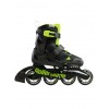 ROLLERBLADE Microblade Αυξ. Πατίνια Roller In-Line Skates Μαύρο-Πράσινο