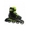 ROLLERBLADE Microblade Αυξ. Πατίνια Roller In-Line Skates Μαύρο-Πράσινο