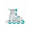 PLAYLIFE Light Breeze Αυξ. Πατίνια Roller In-Line Skates Λευκά