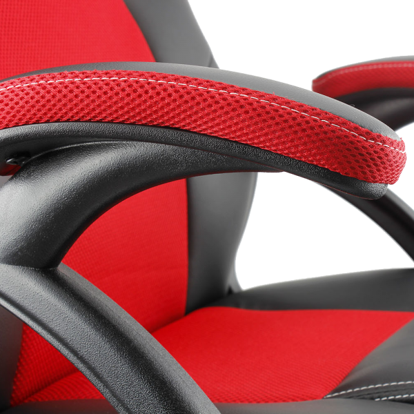 WHITE SHARK GAMING CHAIR KINGS THRONE BLACK/RED